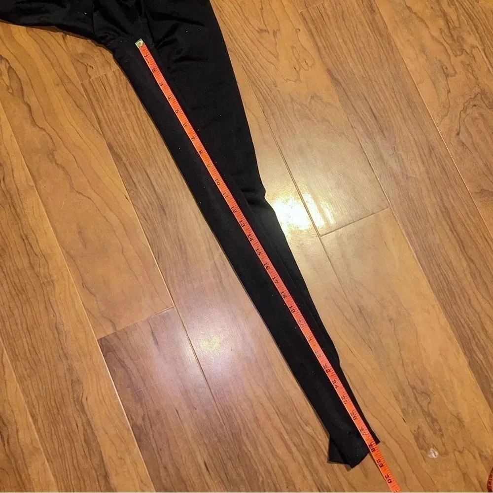 BEACH RIOT SPORT Glitter Ayla Legging Black Glitter Large Workout Yoga Running - Picture 7 of 7